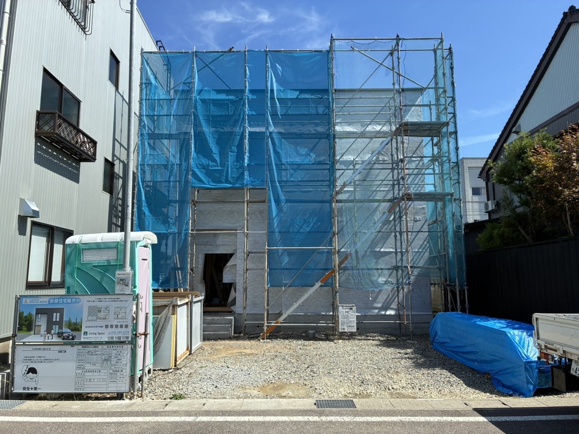 【河北郡津幡町新築住宅A棟】工事進捗状況