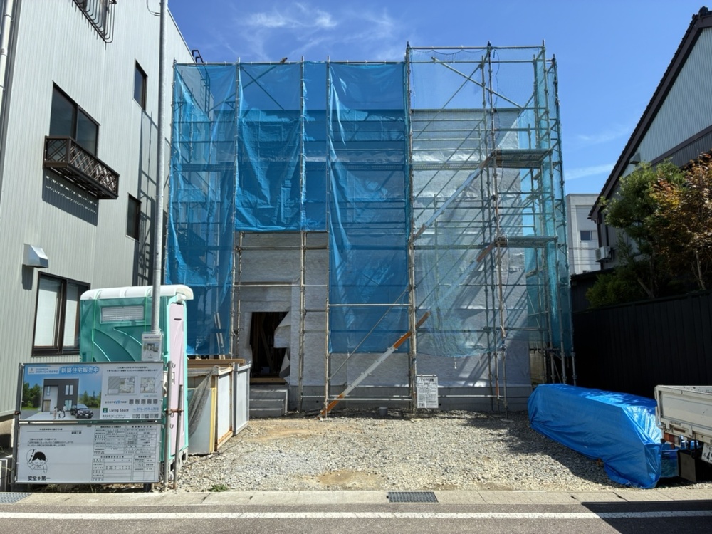 【河北郡津幡町新築住宅A棟】工事進捗状況