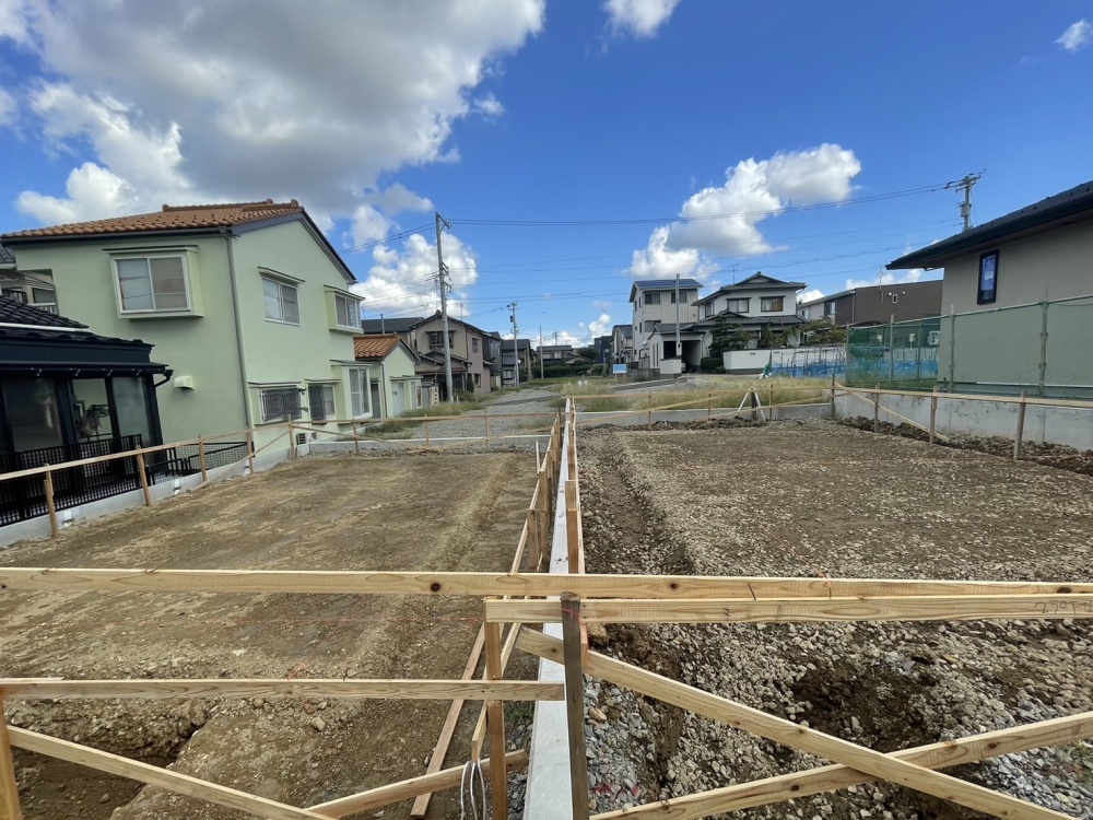 【金沢市山科2丁目AB棟】工事進捗状況