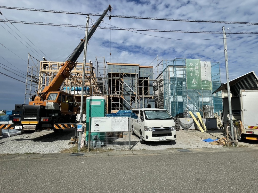 【小松市吉竹町分譲住宅A.B.C.D棟】工事進捗状況