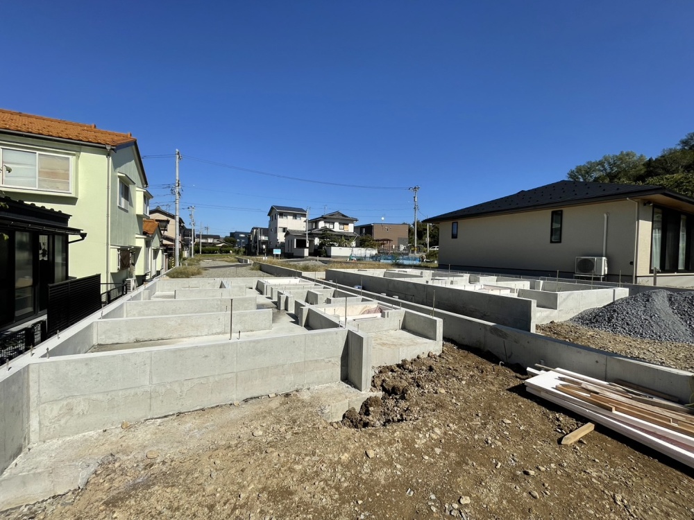【金沢市山科2丁目AB棟】工事進捗状況