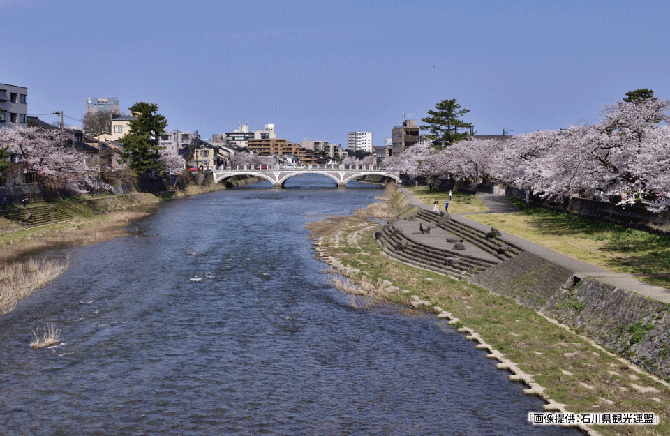 川沿いの四季を綴る
