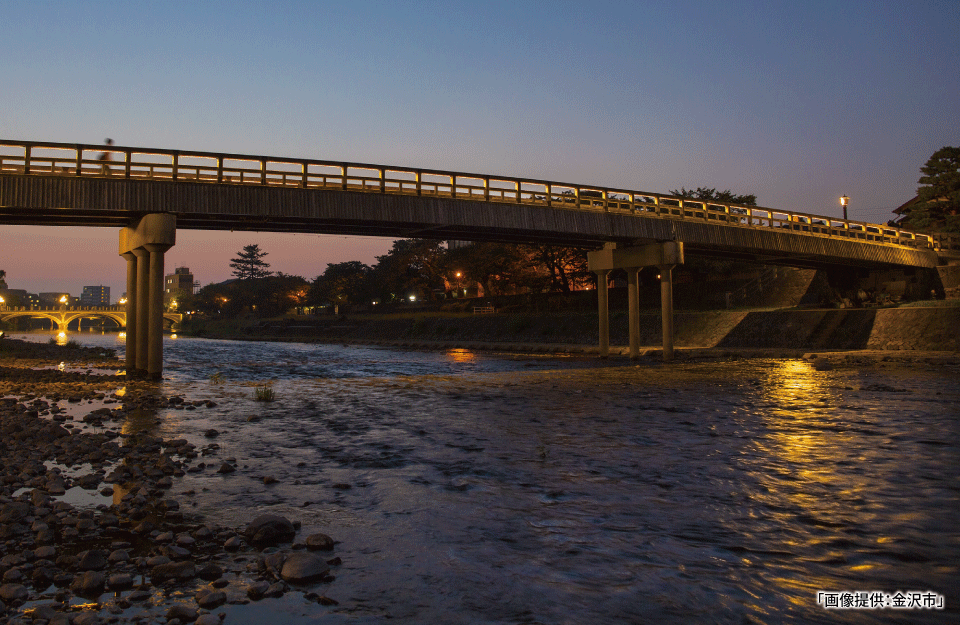 川沿いの四季を綴る