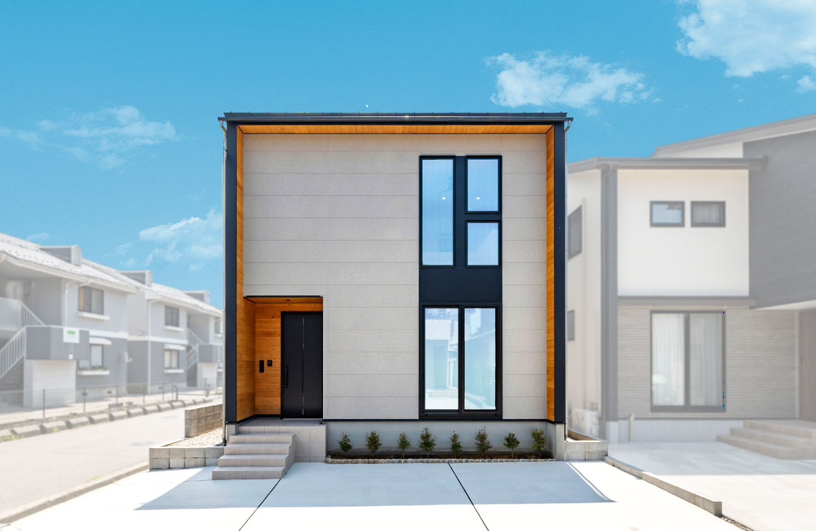 シンプルを極め、木の表情を愉しむ外観デザイン