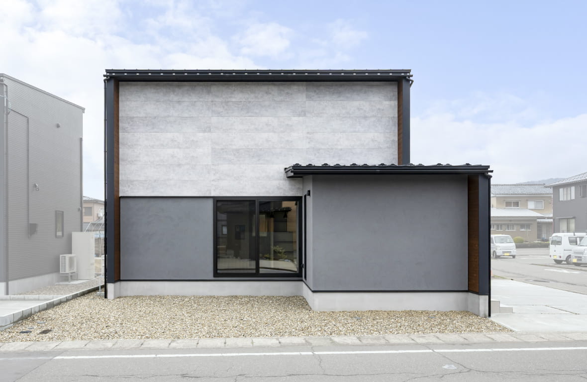 オメガシステムが叶えるシームレスな外壁