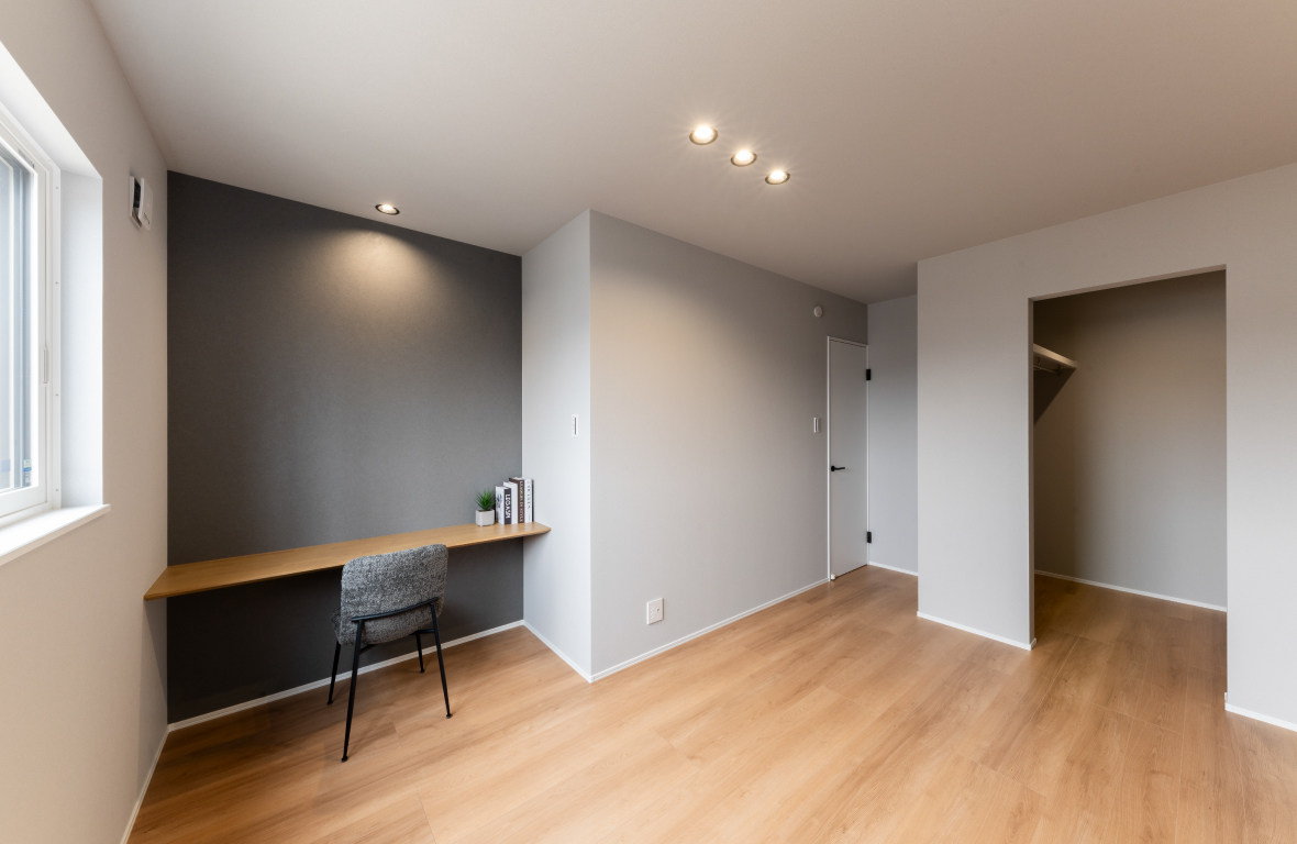 穏やかな時間に映える、黒のアクセント。｜分譲住宅施工事例｜富山県富山市