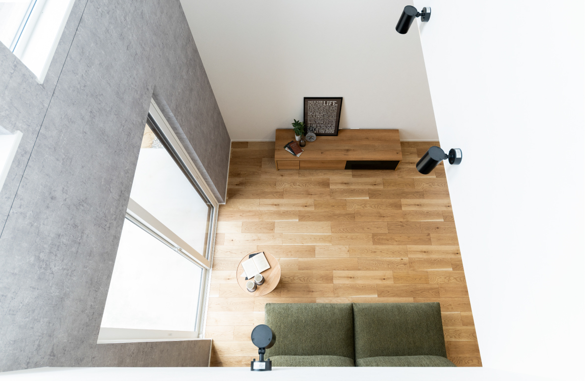 穏やかな時間に映える、黒のアクセント。｜分譲住宅施工事例｜富山県富山市