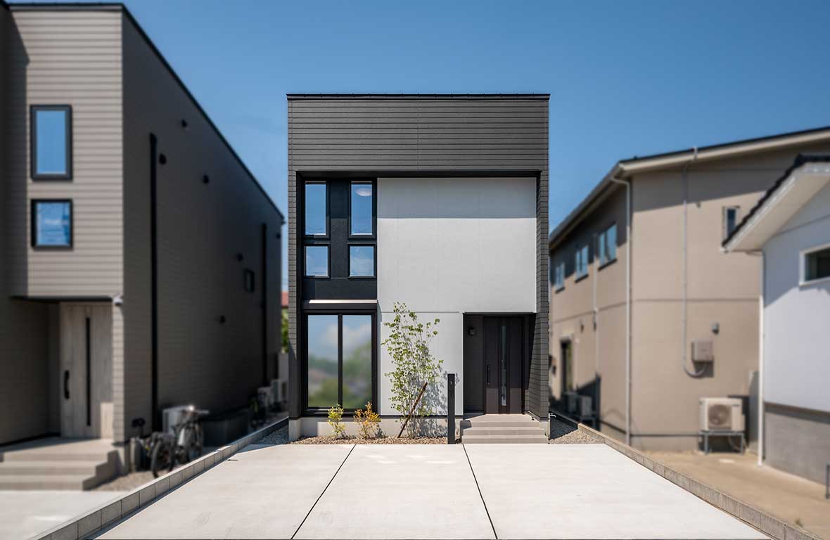 クールモダンの外観デザイン